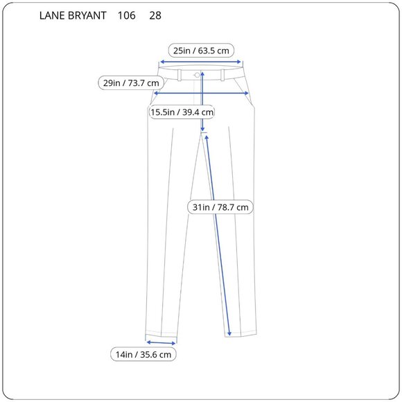 Lane Bryant Womens Pants 28 Plus Black Wide Leg Stretch High Rise BLA94E - Picture 2 of 10